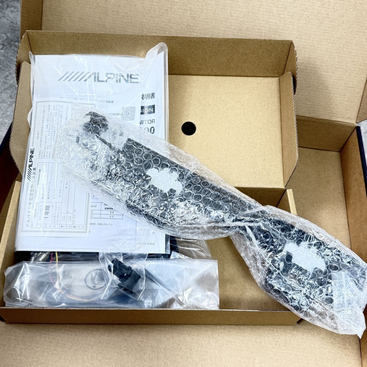 ☆未使用☆アルパイン 11インチリアビジョン PKG-M1100/ALPINE - メルカリ