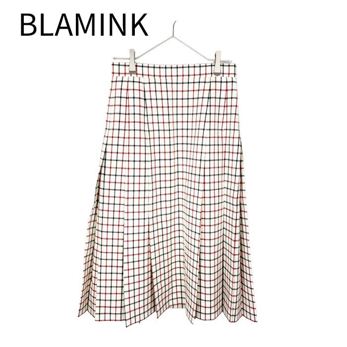 BLAMINK タータンチェックスカート BLAMINK タータンチェックスカート