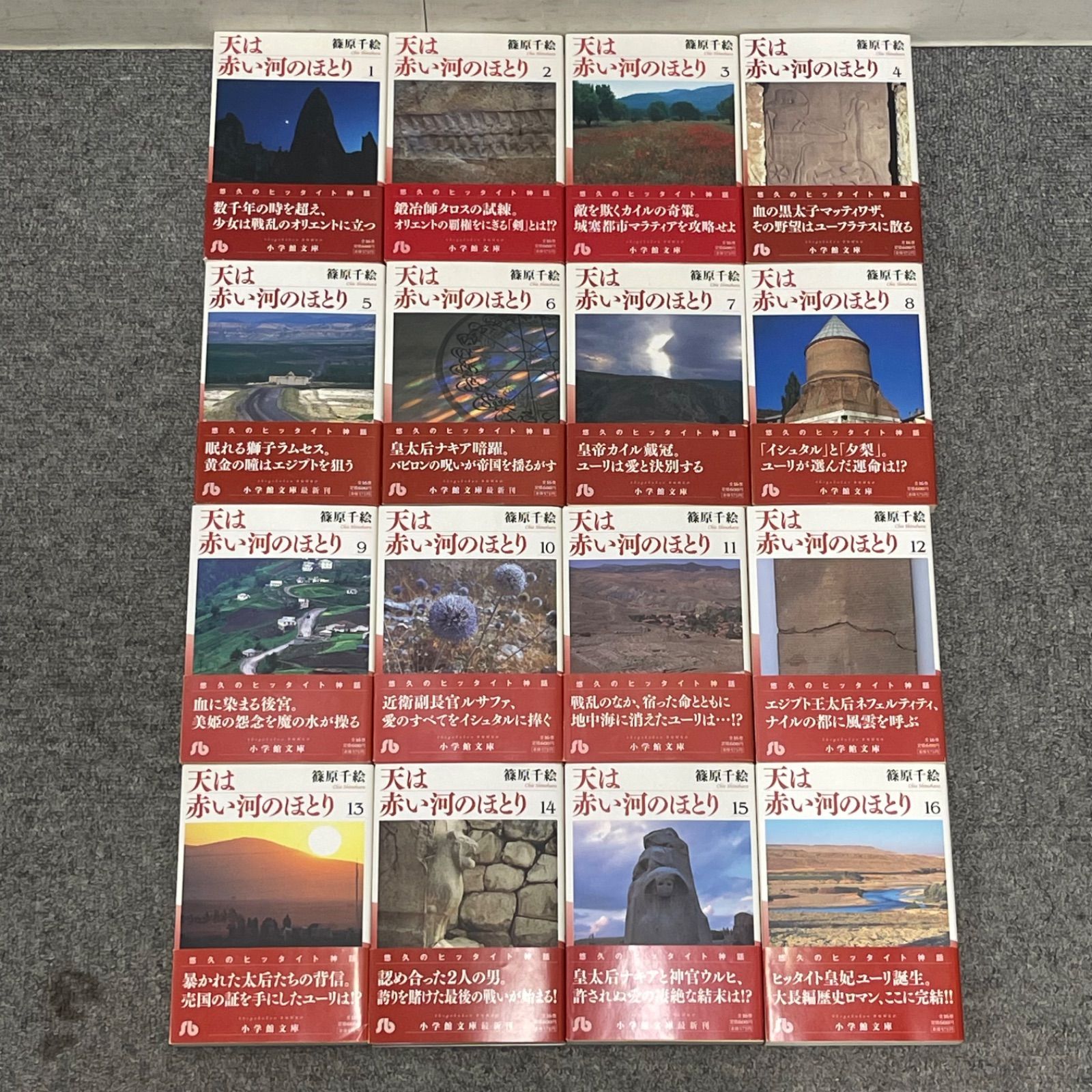 【匿名&送料無料】天は赤い河のほとり 篠原千絵 文庫版 全16巻 全巻セット Amazon.co.jp: 天は赤い河のほとり全16巻完結文庫版篠原千絵全巻セット