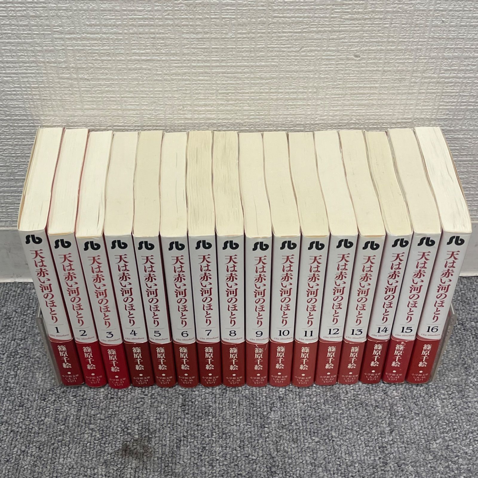 NPA】天は赤い河のほとり 篠原千絵 文庫版 1-16 全巻 - メルカリ