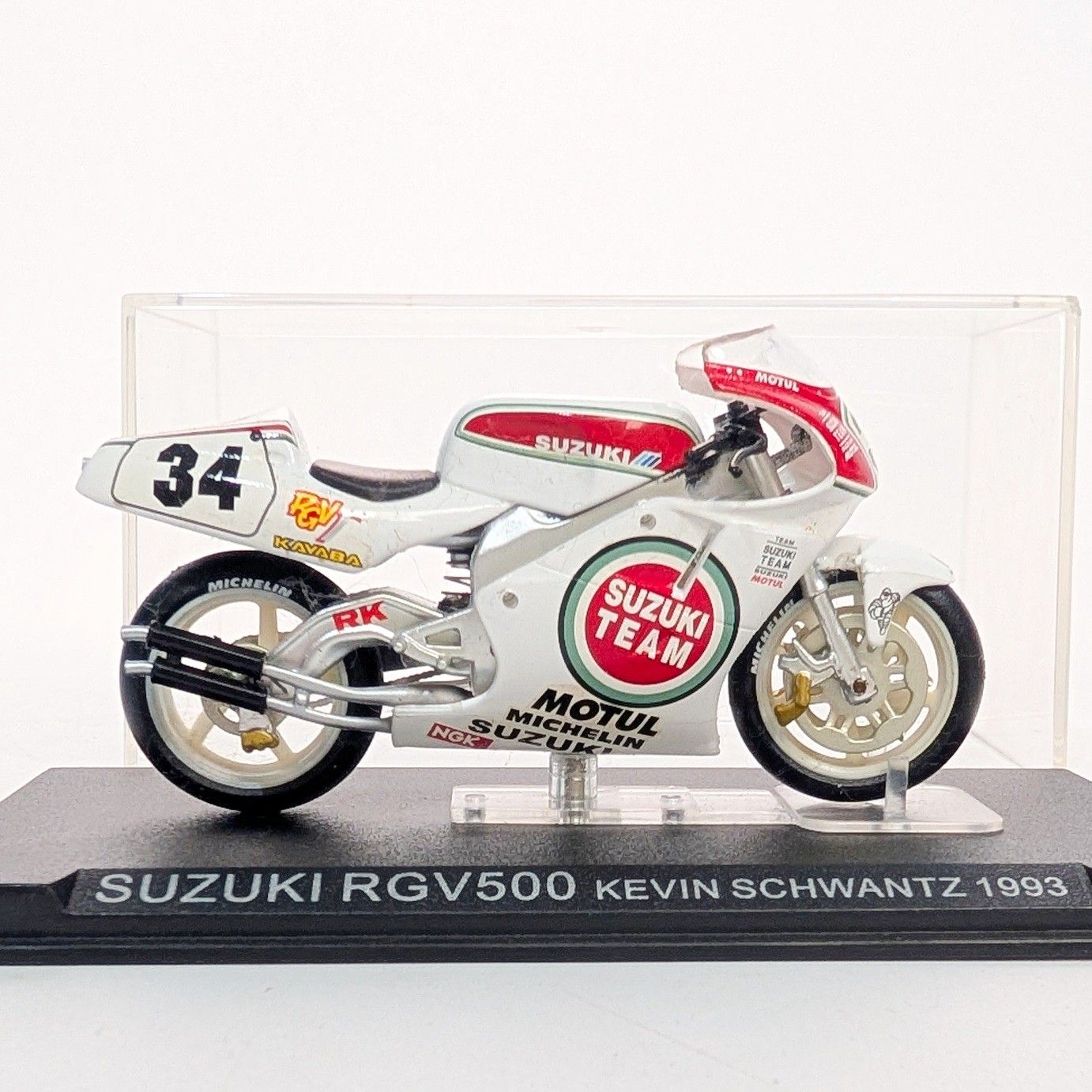スズキ RGV500 ケビン・シュワンツ 1993 現状品 バイク 模型