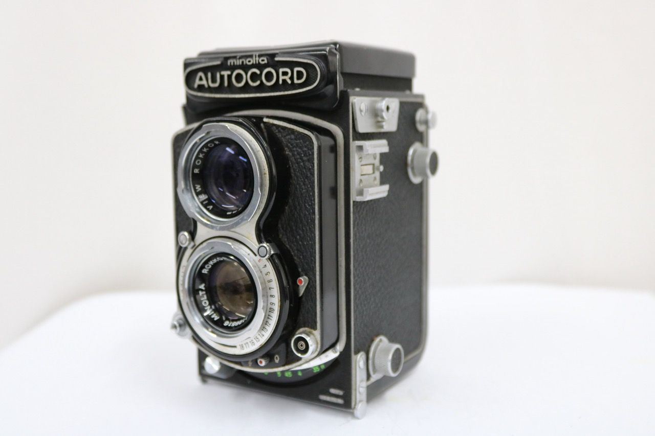 【訳あり品】 ミノルタ Minolta オートコード III型 二眼カメラ e8197