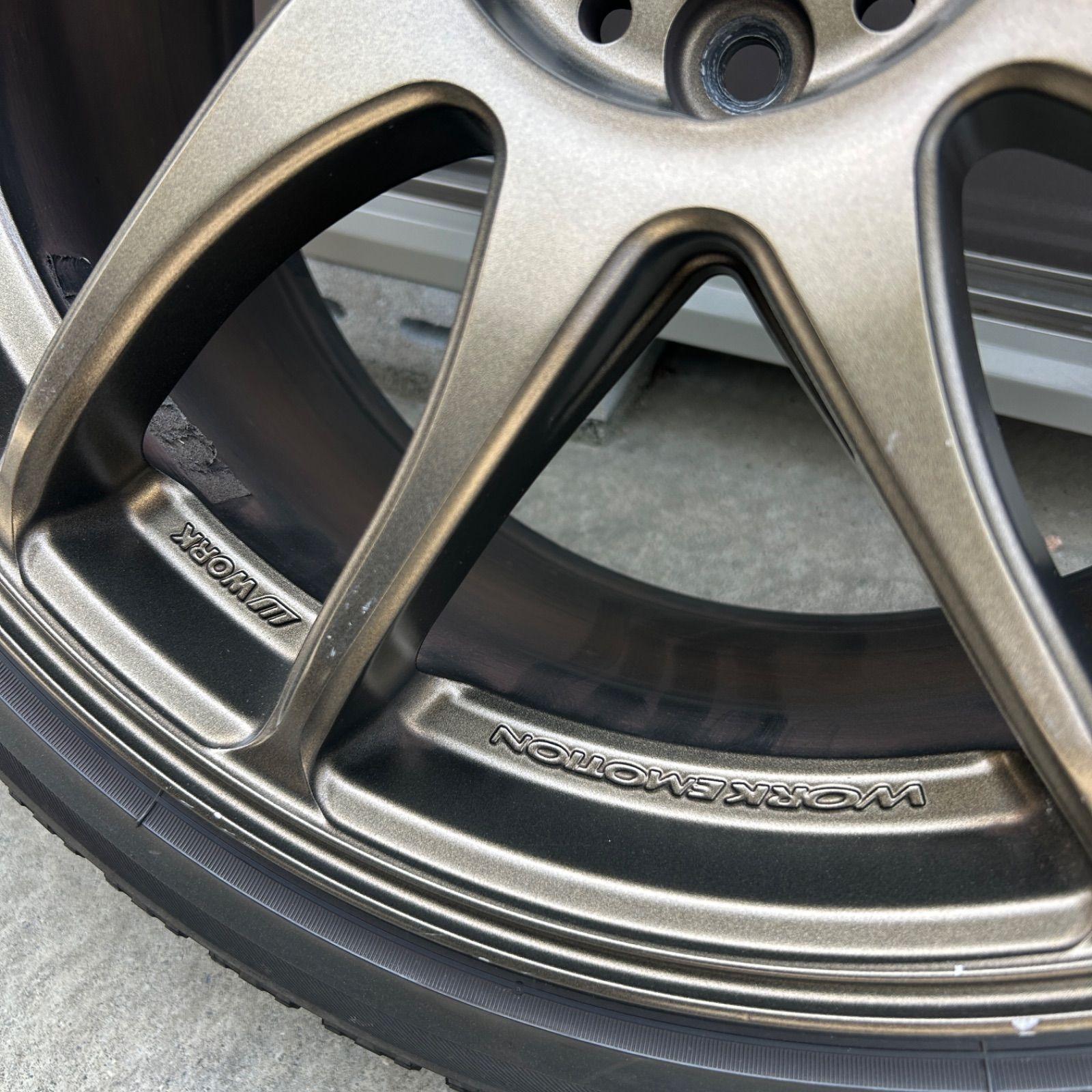 愛知県愛西市発】WORK EMOTION ワークエモーション KIWAMI 極 18×8.5 