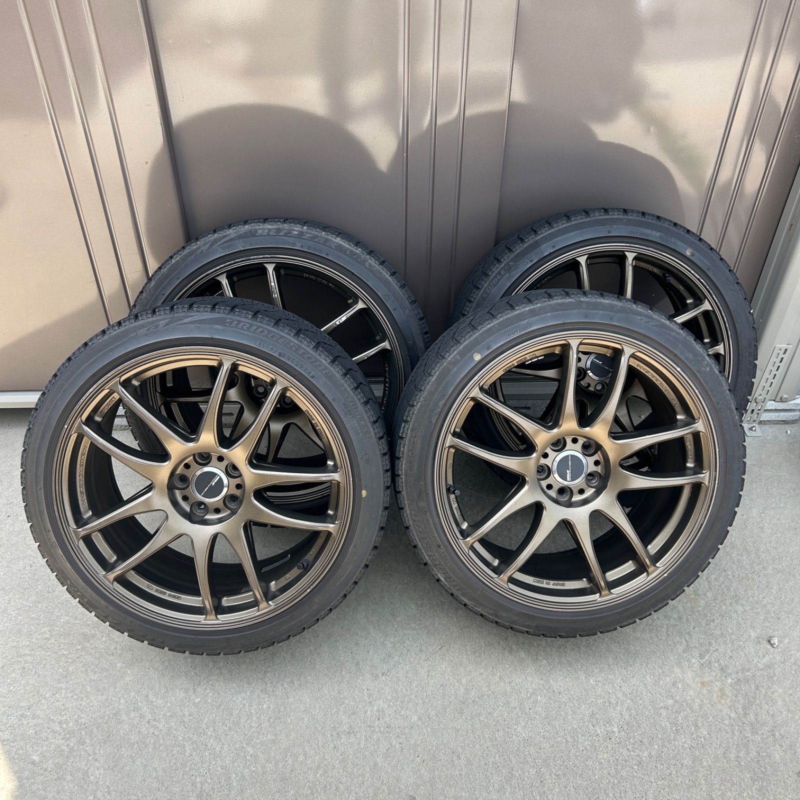 WORK EMOTION Kiwami 18インチ 2本セットPCD100 5穴 Work Emotion Cr Kiwami 5x100 18x9.5 +20 | ThreePiece.us