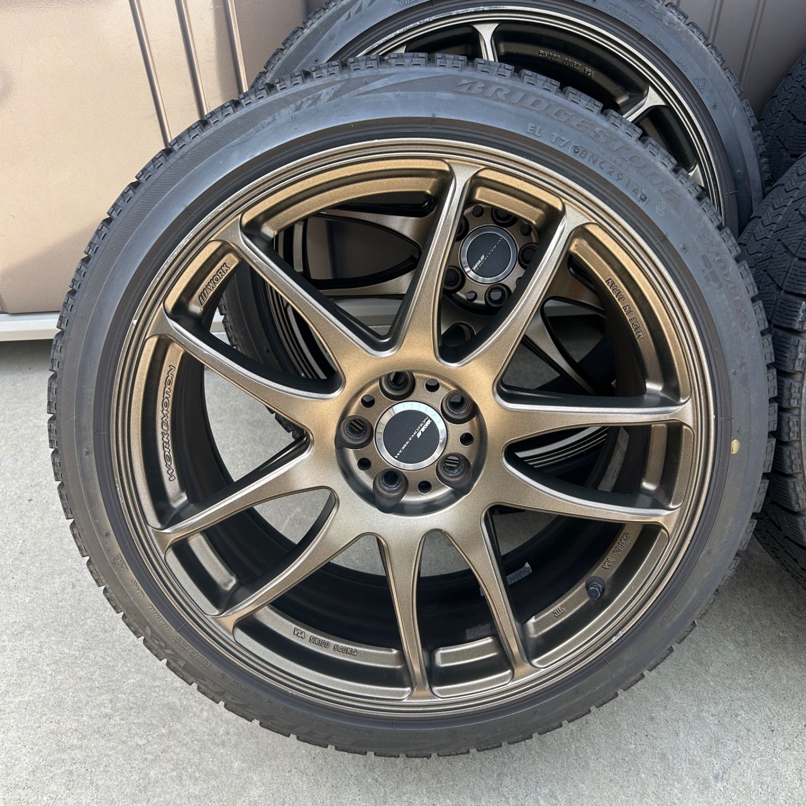 愛知県愛西市発】WORK EMOTION ワークエモーション KIWAMI 極 18×8.5 