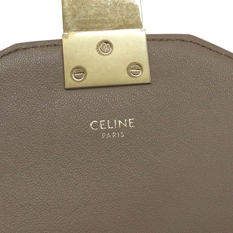 セリーヌ CELINE C セー スモール ショルダーバッグ チェーン