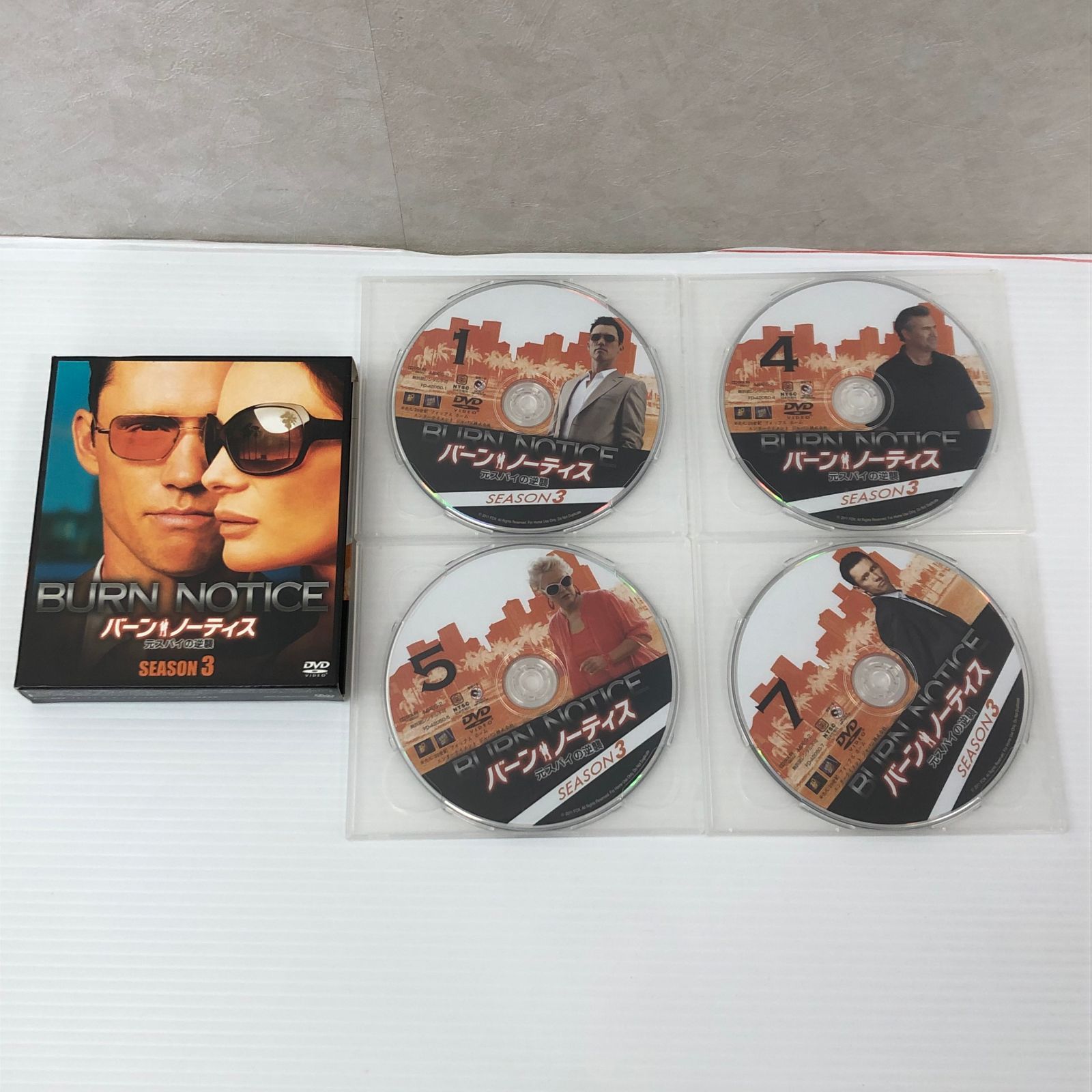 △【DVD】バーン・ノーティス 元スパイの逆襲 シーズン1～4セット 