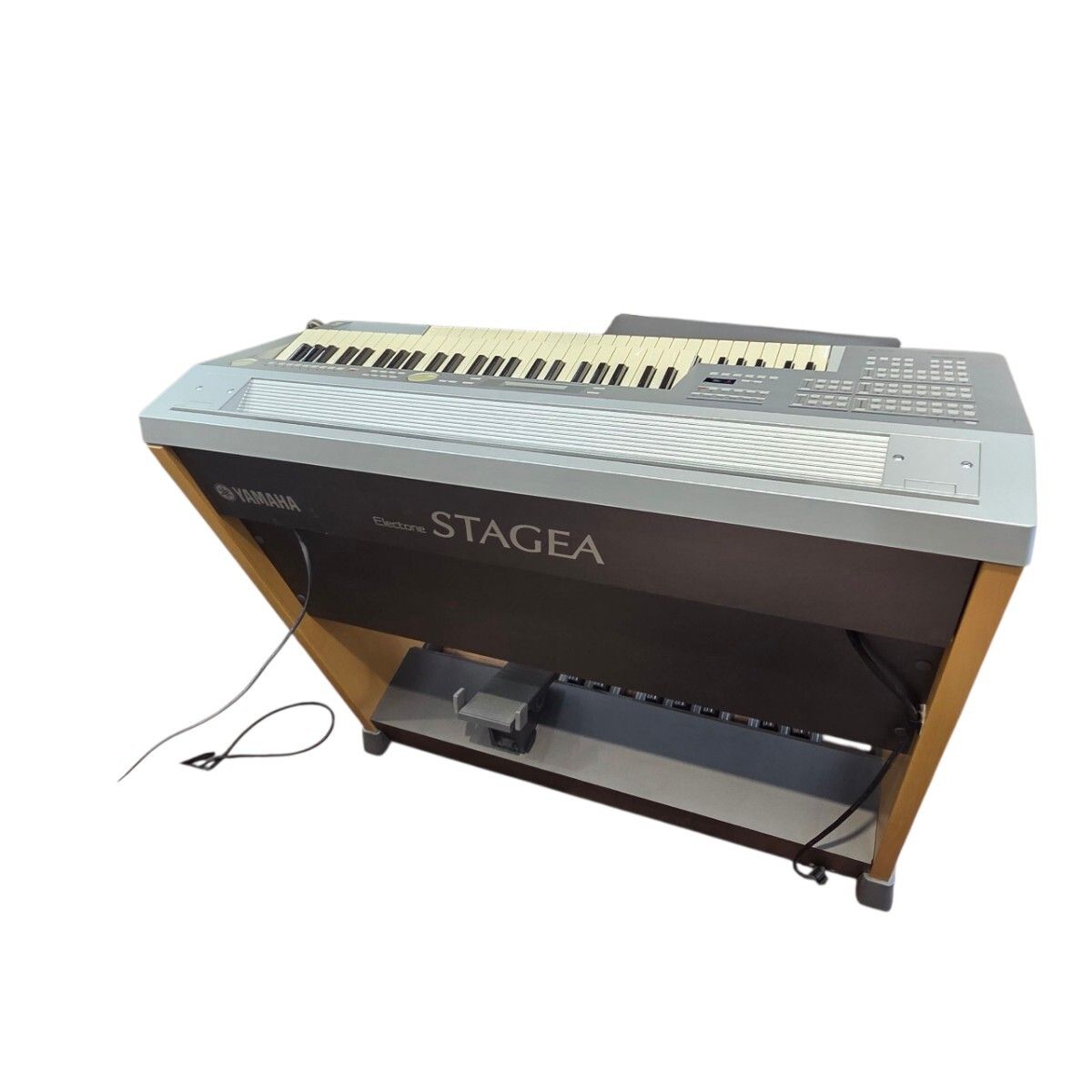 直接引取S97401 YAMAHA ヤマハ STAGEA エレクトーン 椅子付 ELB-01 
