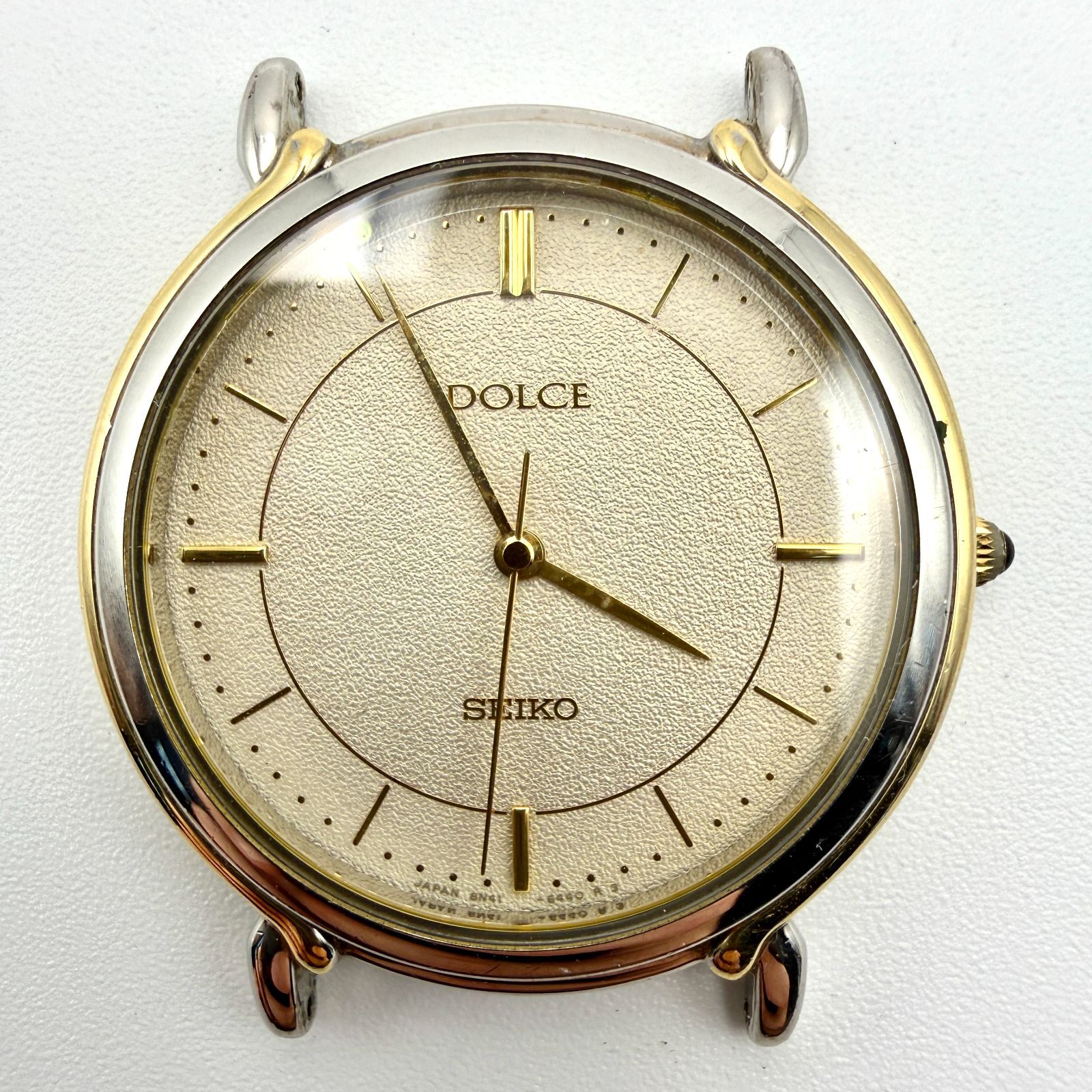 稼働品 セイコー ドルチェ 8N41-6110 クォーツ ヴィンテージ レトロ 