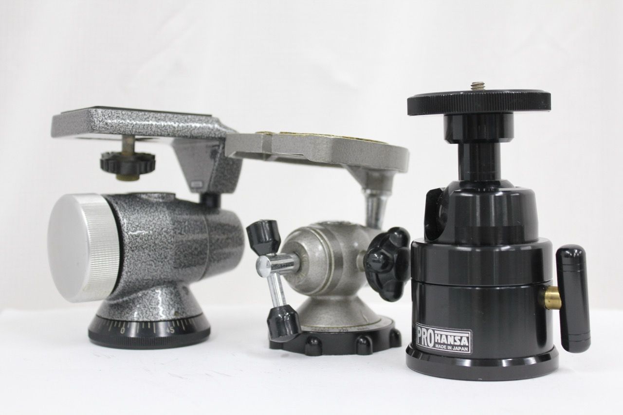 【返品保証】 ジッツォ Gitzo 雲台2セット+ Pro Hansa 雲台3つセット e8219