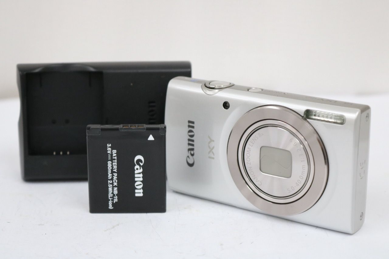 [Good Condition Return Guarantee] Canon Canon IXY 180 8x Compact Digital Camera with Battery Charger e8287