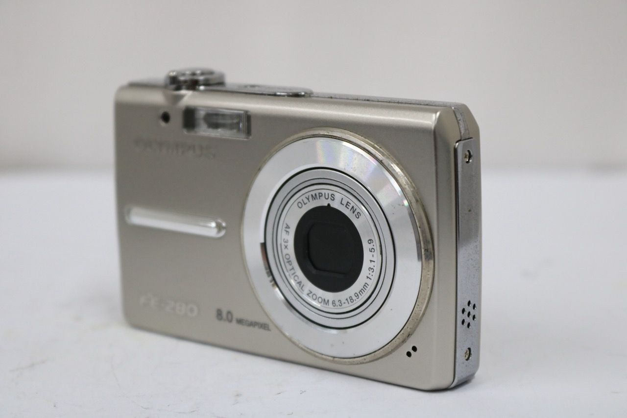 返品保証】 オリンパス Olympus FE-280 3x コンパクトデジタルカメラ