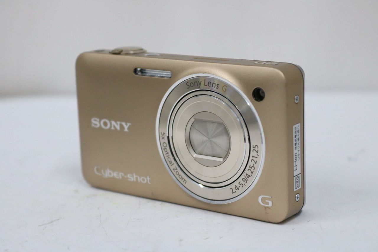 返品保証】 ソニー Sony Cyber-Shot DSC-WX5 ゴールド 5x コンパクト