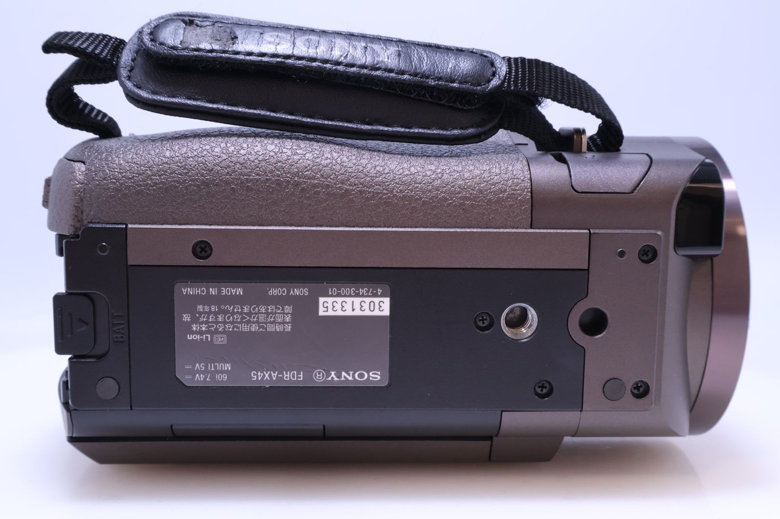 美品】SONY Handycam FDR-AX45 ブロンズブラウン 内蔵メモリー64GB 4K 