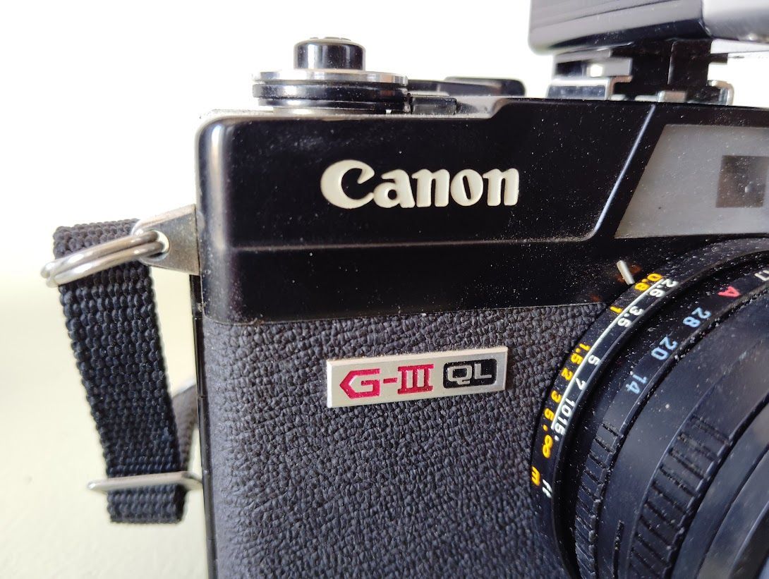 希少ブラック】Canon Canonet G-III QL17 フィルムカメラ キャノン