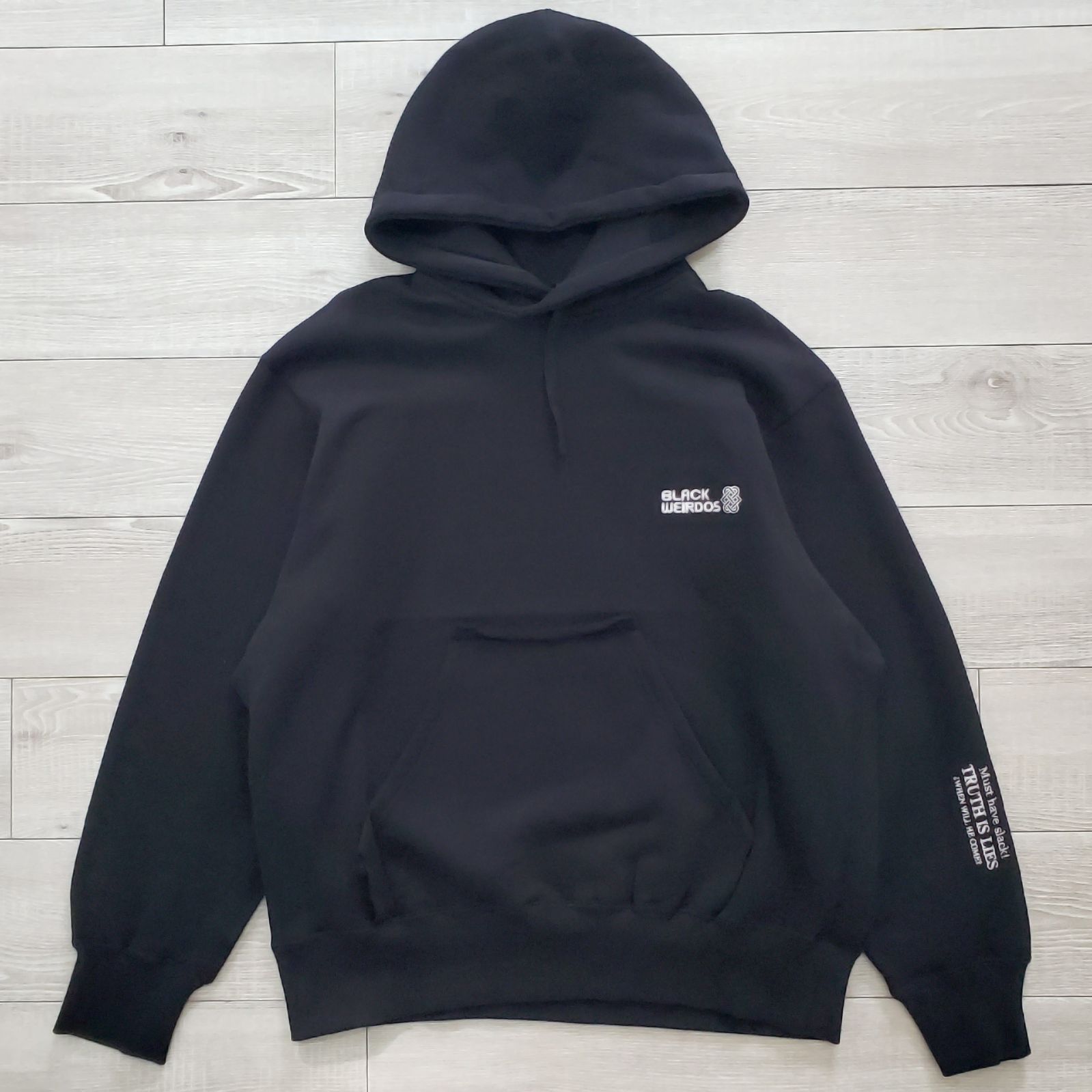 BLACKWEIRDOSブラックウィドー□美品 2023年 日本製 Reversible Sweat 