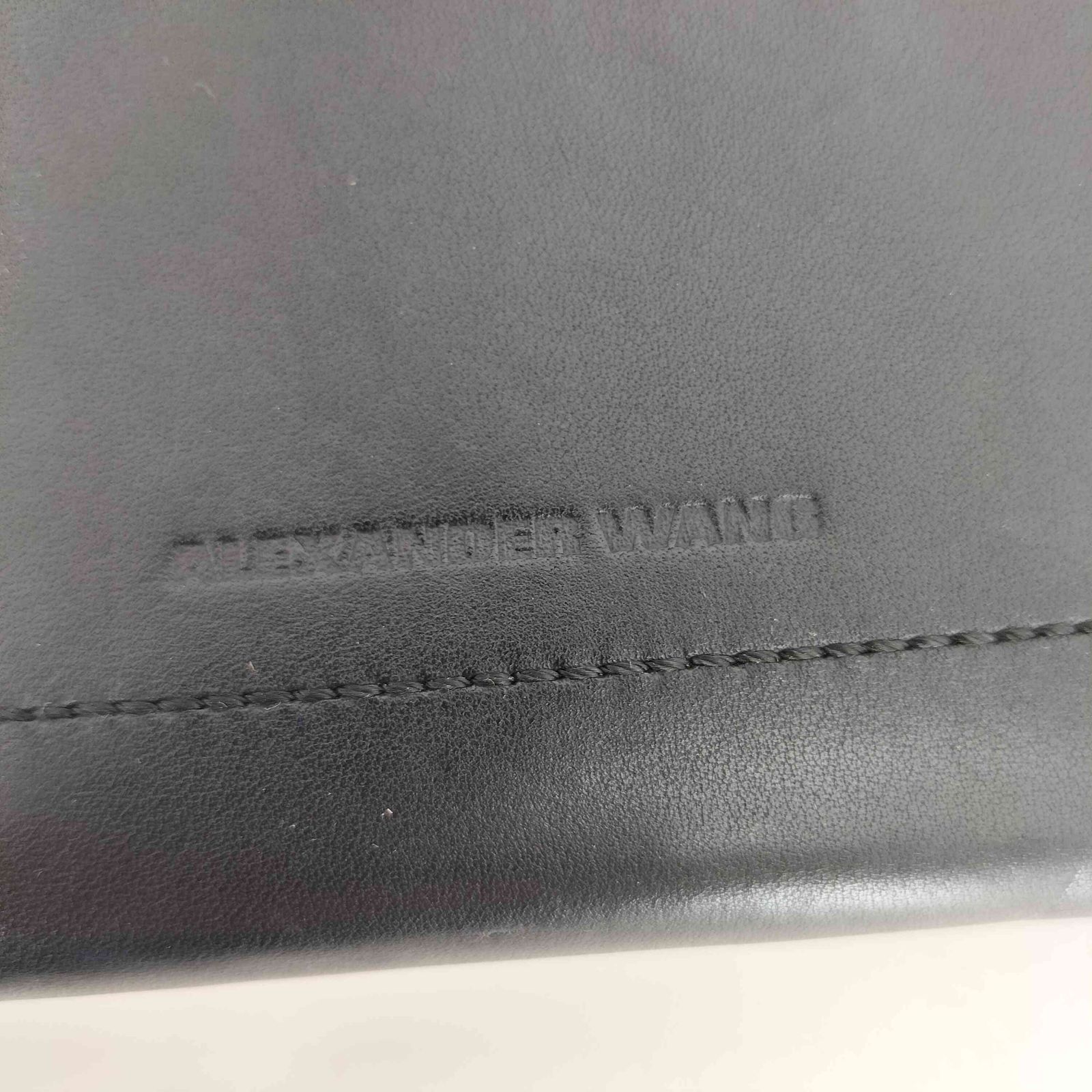 アレキサンダーワン Alexander Wang 二つ折りレザー長財布 メンズ 表記
