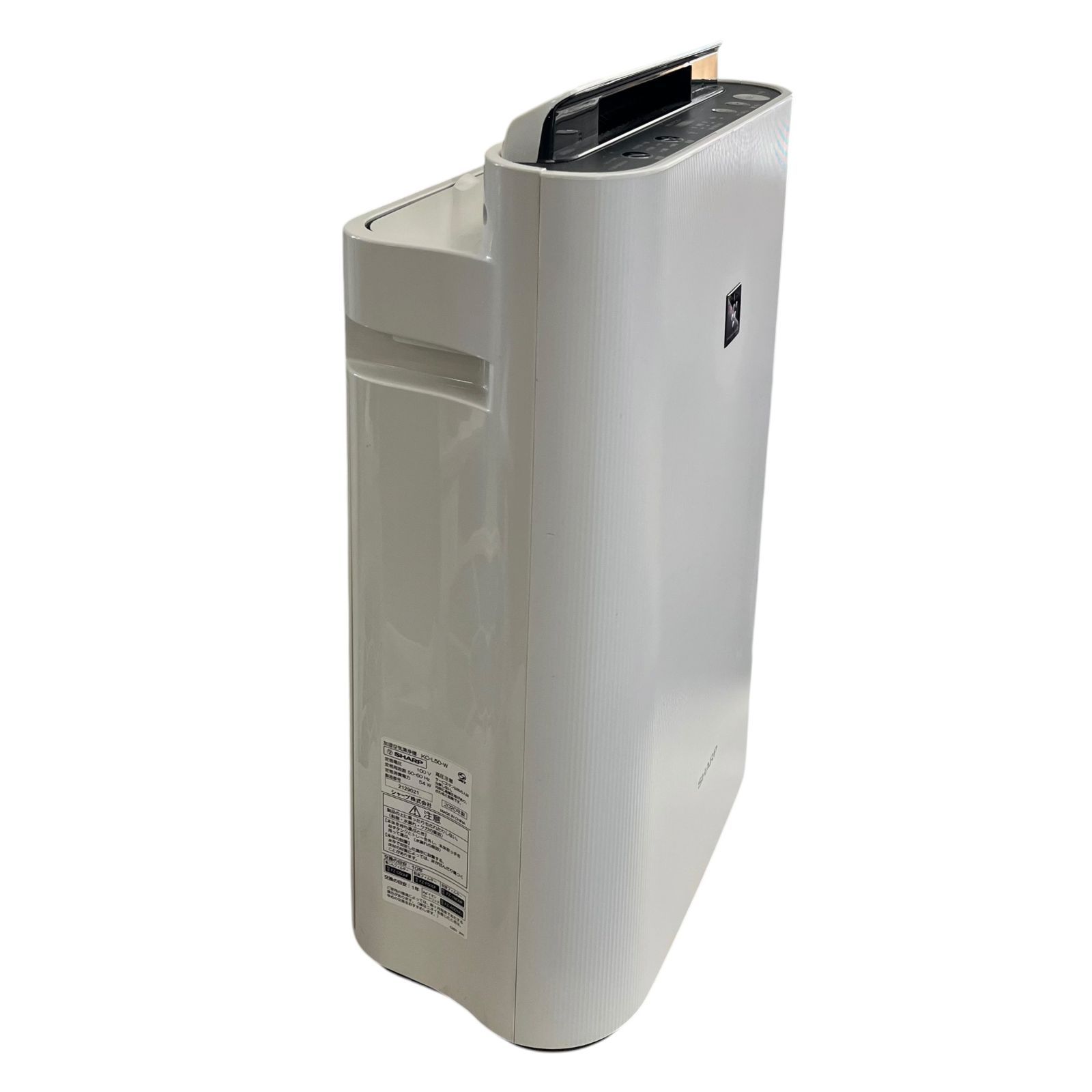 【中古美品】SHARP シャープ加湿空気清浄機 プラズマクラスター ホワイト KC-L50 シャープ KC-L50 オークション比較 - 価格.com