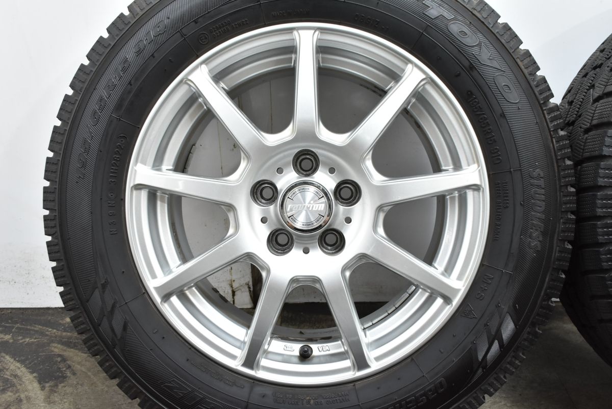 バリ溝】WEDS ラブリオン 15in 6J +40 PCD100 トーヨー ガリット GIZ 