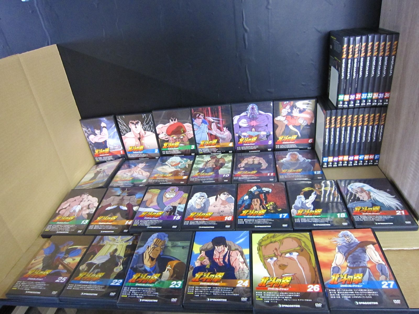 DVD】《45点セット》北斗の拳 DVDコレクション まとめセット『 1～18