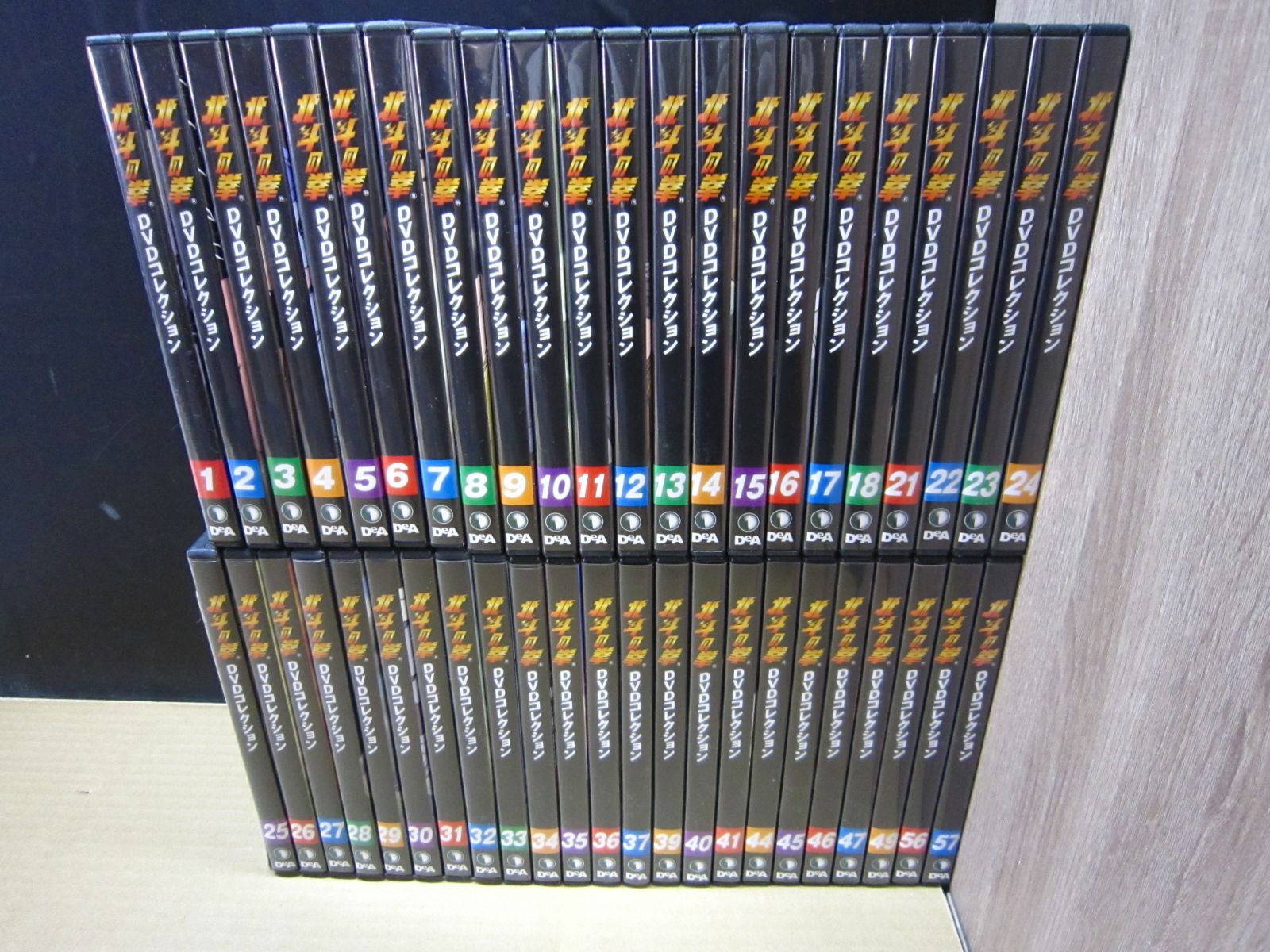 DVD】《45点セット》北斗の拳 DVDコレクション まとめセット『 1～18