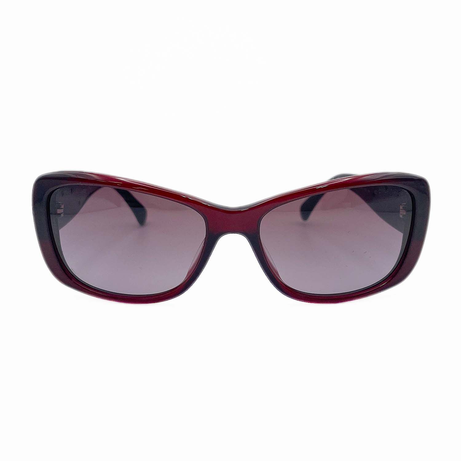CHANEL シャネル サングラス 5186-A カメリア ココマーク ボルドー