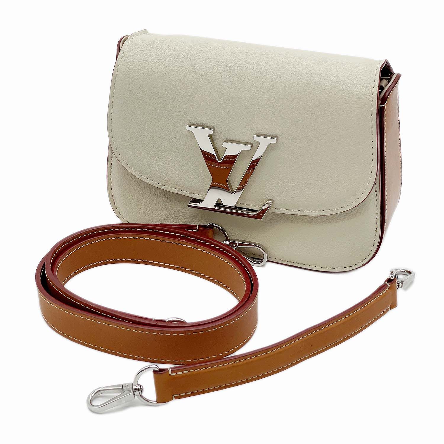 LOUIS VUITTON ルイヴィトン 2WAYバッグ M94434 ヴィヴィエンヌLV ホワイト ショルダー ハンド 【中古】 LOUIS VUITTON ルイヴィトン 2WAYバッグ M94434 ヴィヴィエンヌLV