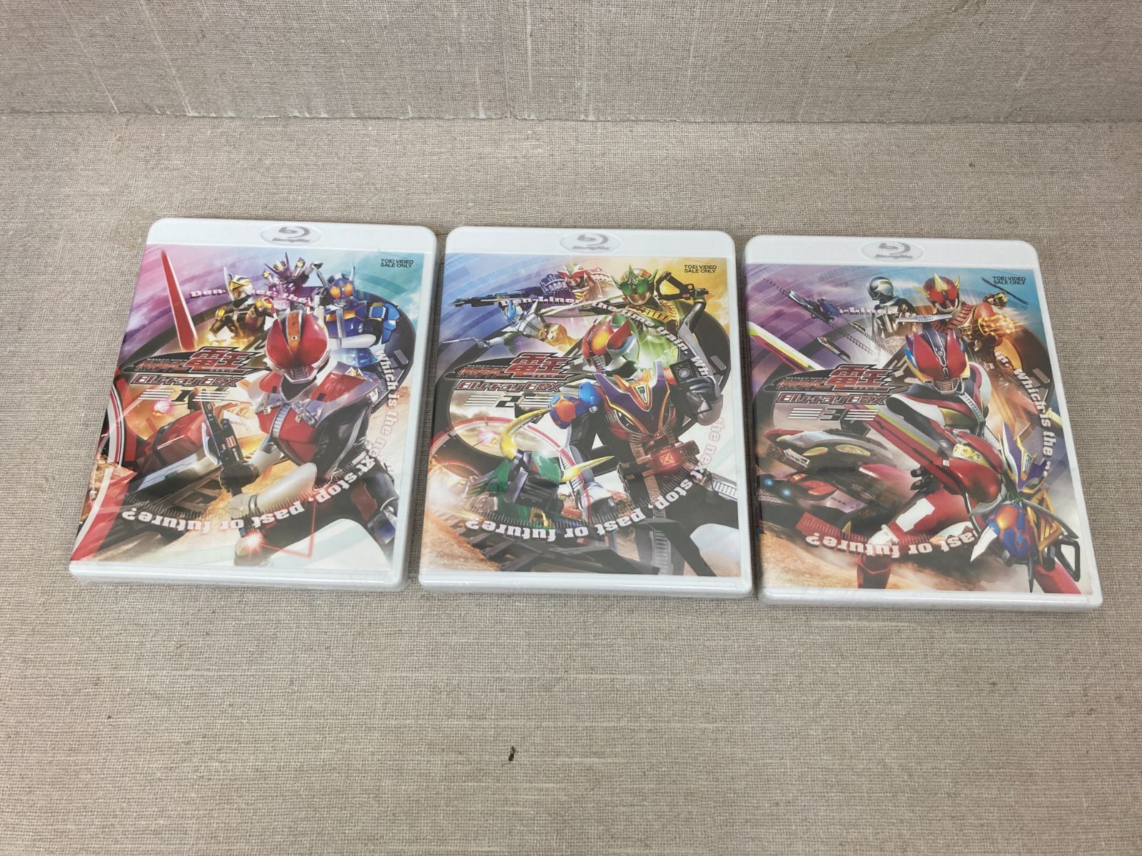 ◆未開封品 仮面ライダー電王 ブルーレイBOX1〜3 （RE0218）◆