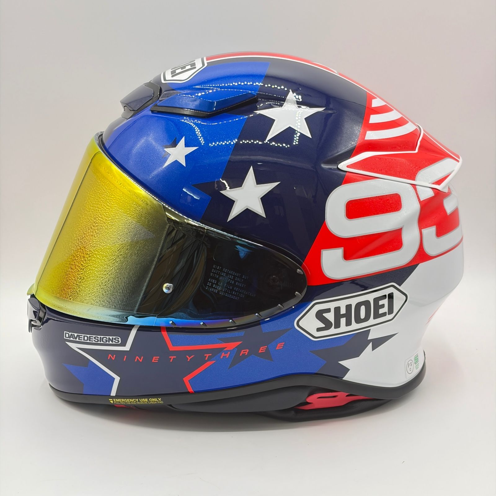 極美品】 SHOEI Z-8 マルケス・アメリカン・スピリット MARQUEZ AMR TC 