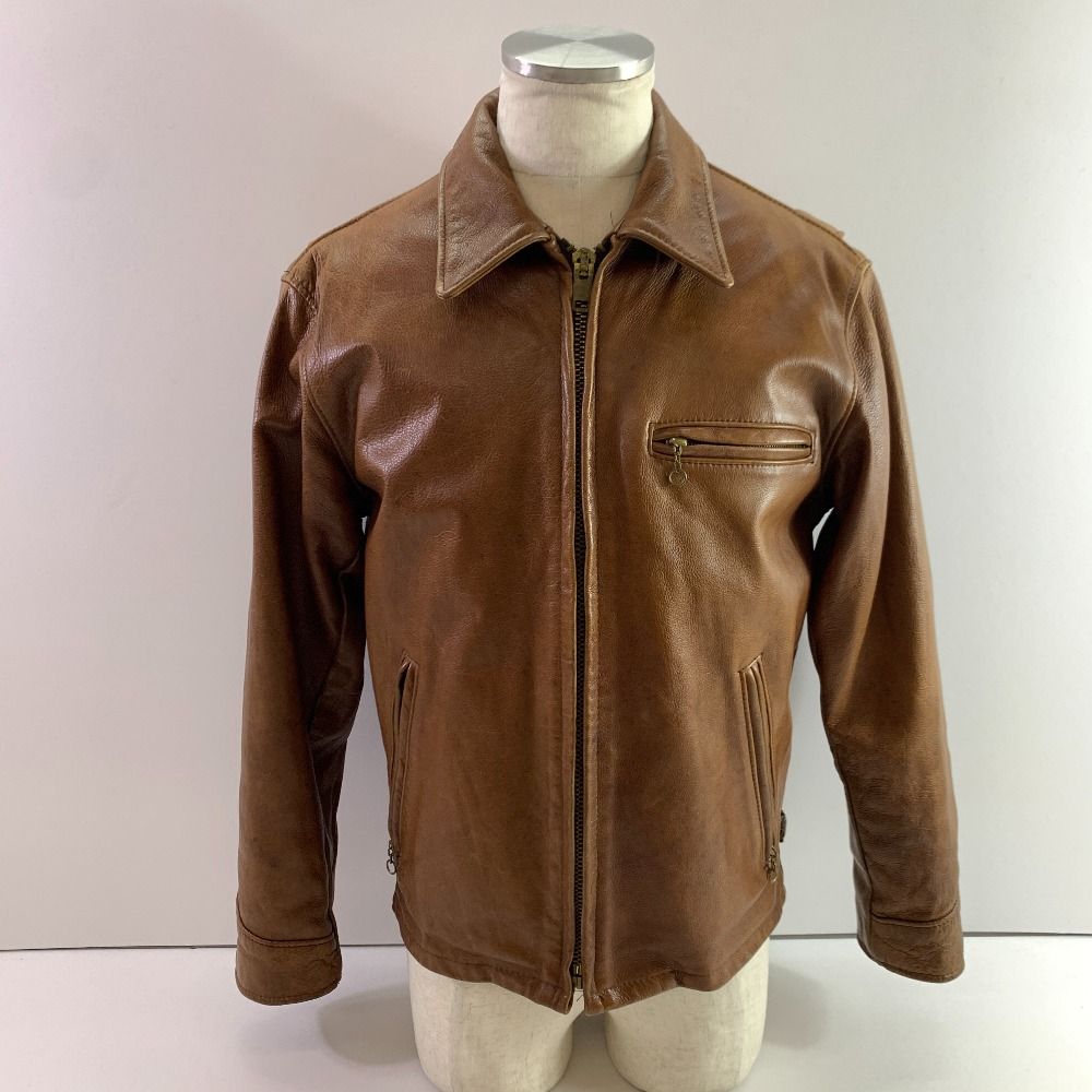 たろいも 【SCHOTT/ライダースジャケット】廃盤AT101/サイズ44 04w6632▽※【中古】Schott ショット AT101 シングルライダース