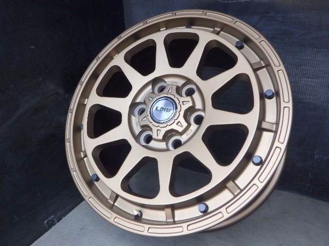 【3740】A▲送料無料▲Lehrmeister LMG DIEZ 平座ナット▲18x8.0J 6穴 PCD139.7 +55▲4本 26102483