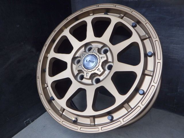 【3740】A▲送料無料▲Lehrmeister LMG DIEZ 平座ナット▲18x8.0J 6穴 PCD139.7 +55▲4本 26102483