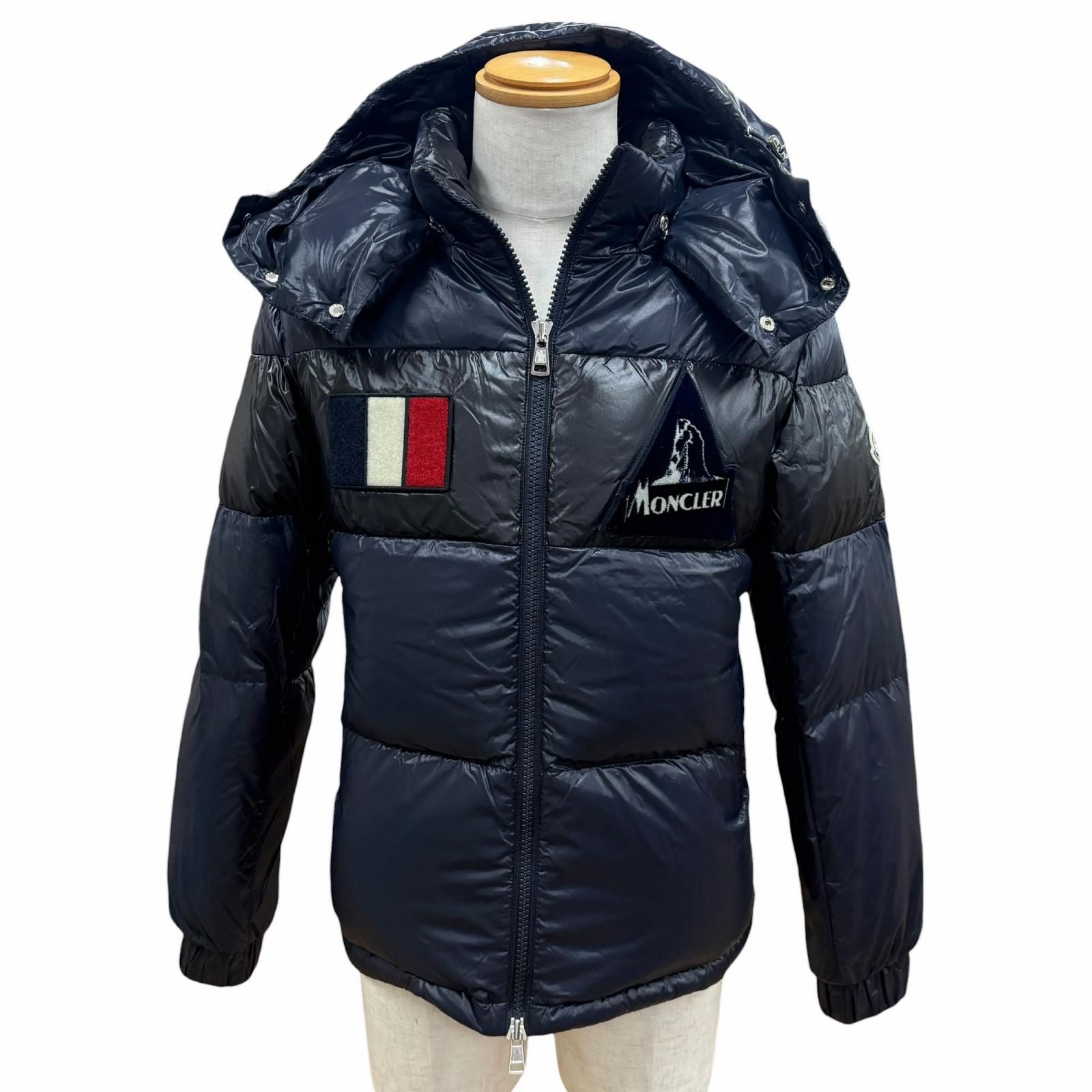 美品▽MONCLER モンクレール GARY ゲイリー ロゴワッペン付き 