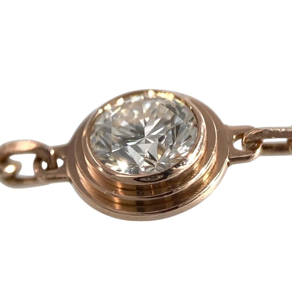 美品　カルティエ　ダムールLM　ブレスレット　K18PG　B6063017 カルティエ Cartier ダムール LM ブレスレット ダイヤモンド B6063017