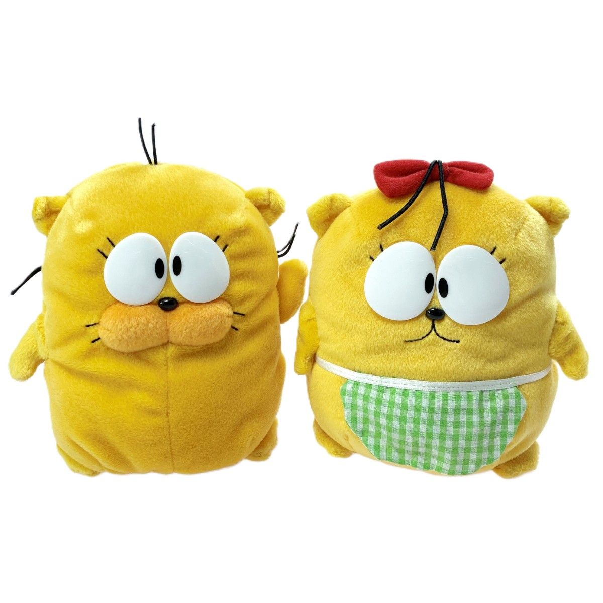 安田信託銀行　キャラクター　オヨネコぶーにゃん　ぬいぐるみ 安田信託銀行 キャラクター オヨネコぶーにゃん ぬいぐるみ 2体セット