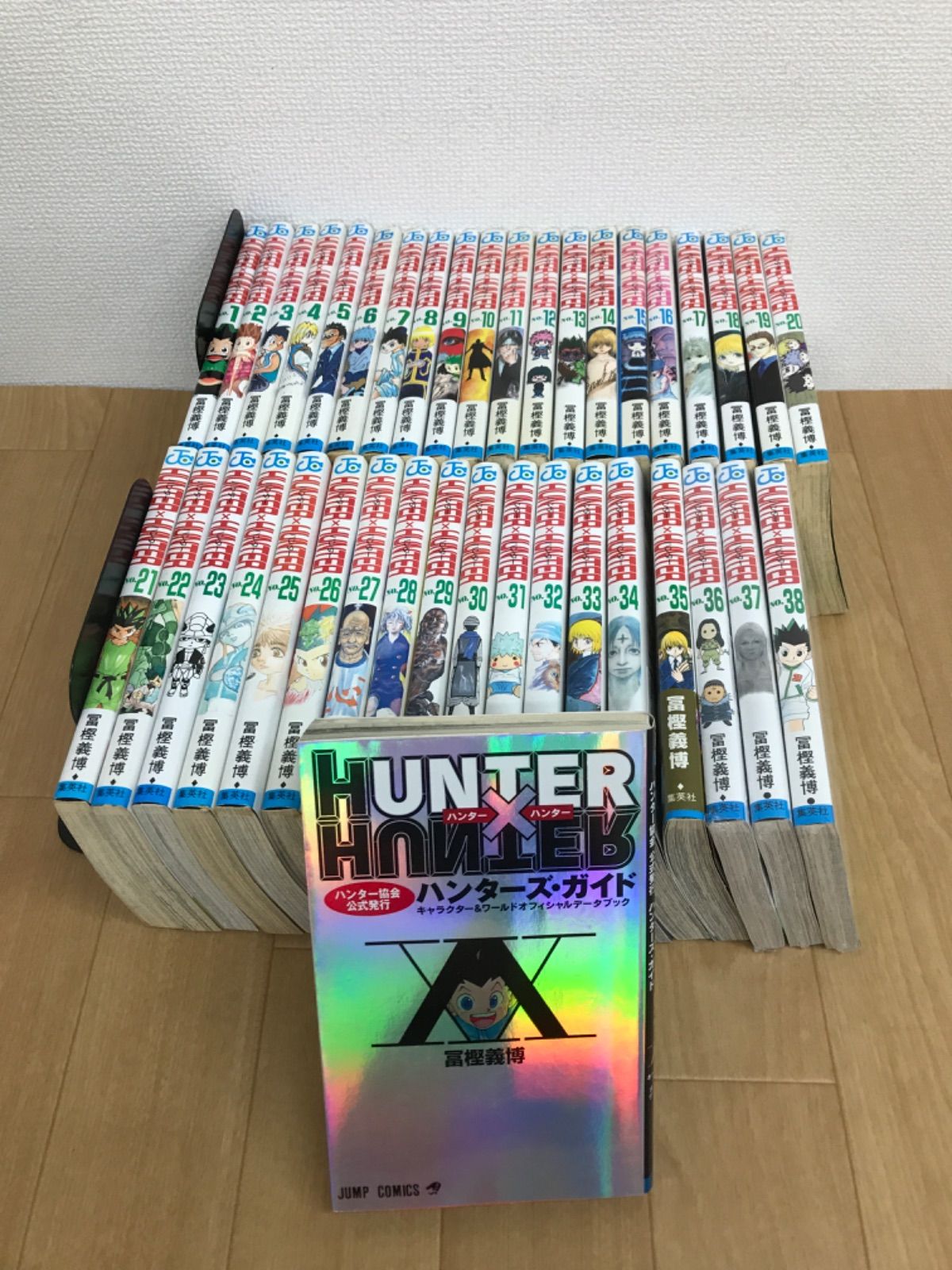 漫画 ☆【未開封3冊】ハンターハンター HUNTER×HUNTER 1~38巻 コミック