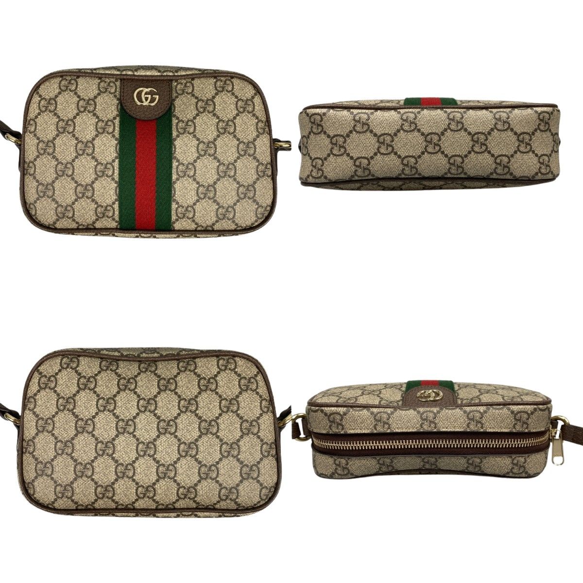 GUCCI グッチ スモール カメラバッグ GGスプリーム ショルダーバッグ