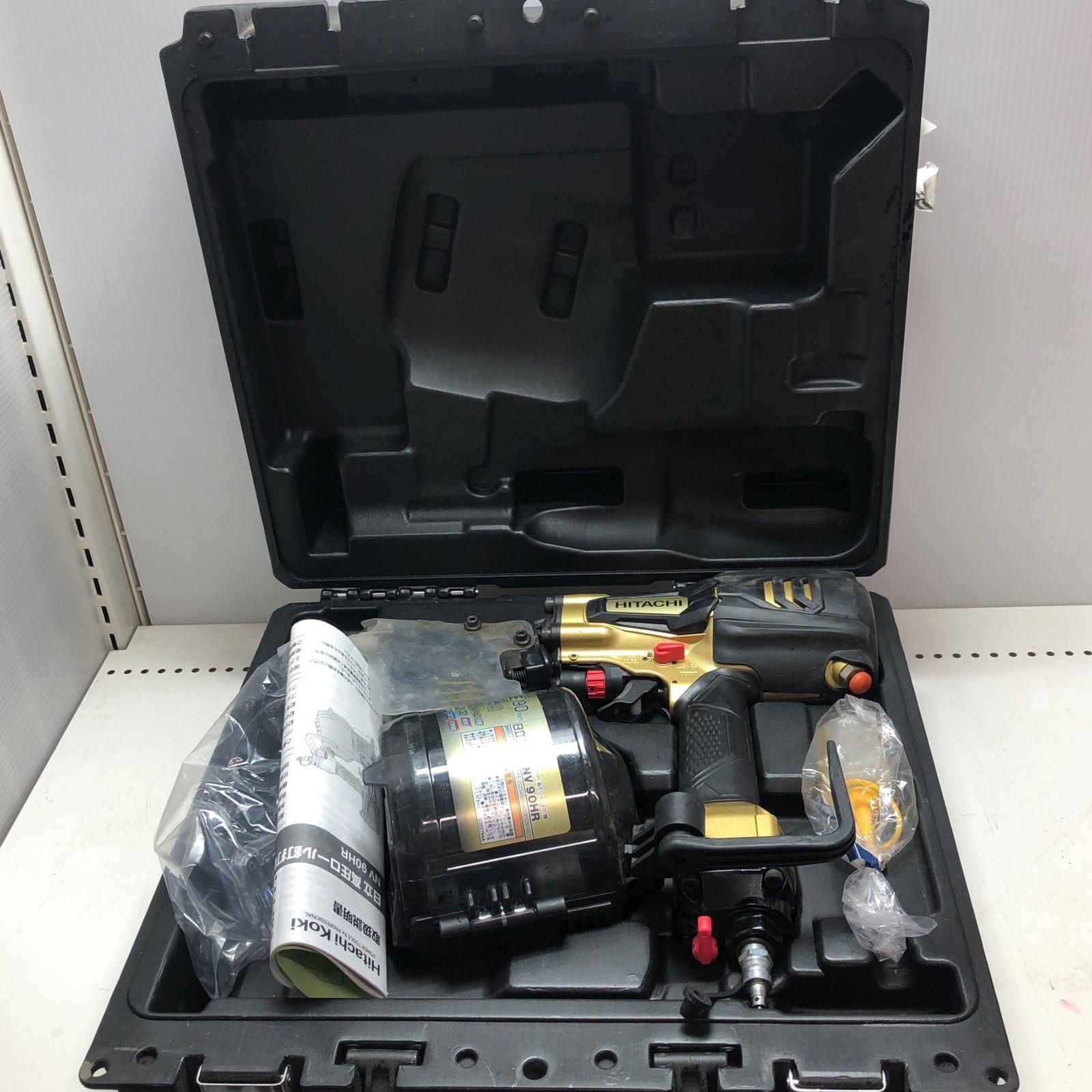 【中古】日立　ロール釘打ち機　NV90HR　ケース、取扱説明書【ハンズクラフト熊本けやき通り店】【店頭取引限定】 中古】日立 ロール釘打ち機 NV90HR ケース、取扱説明書【ハンズ