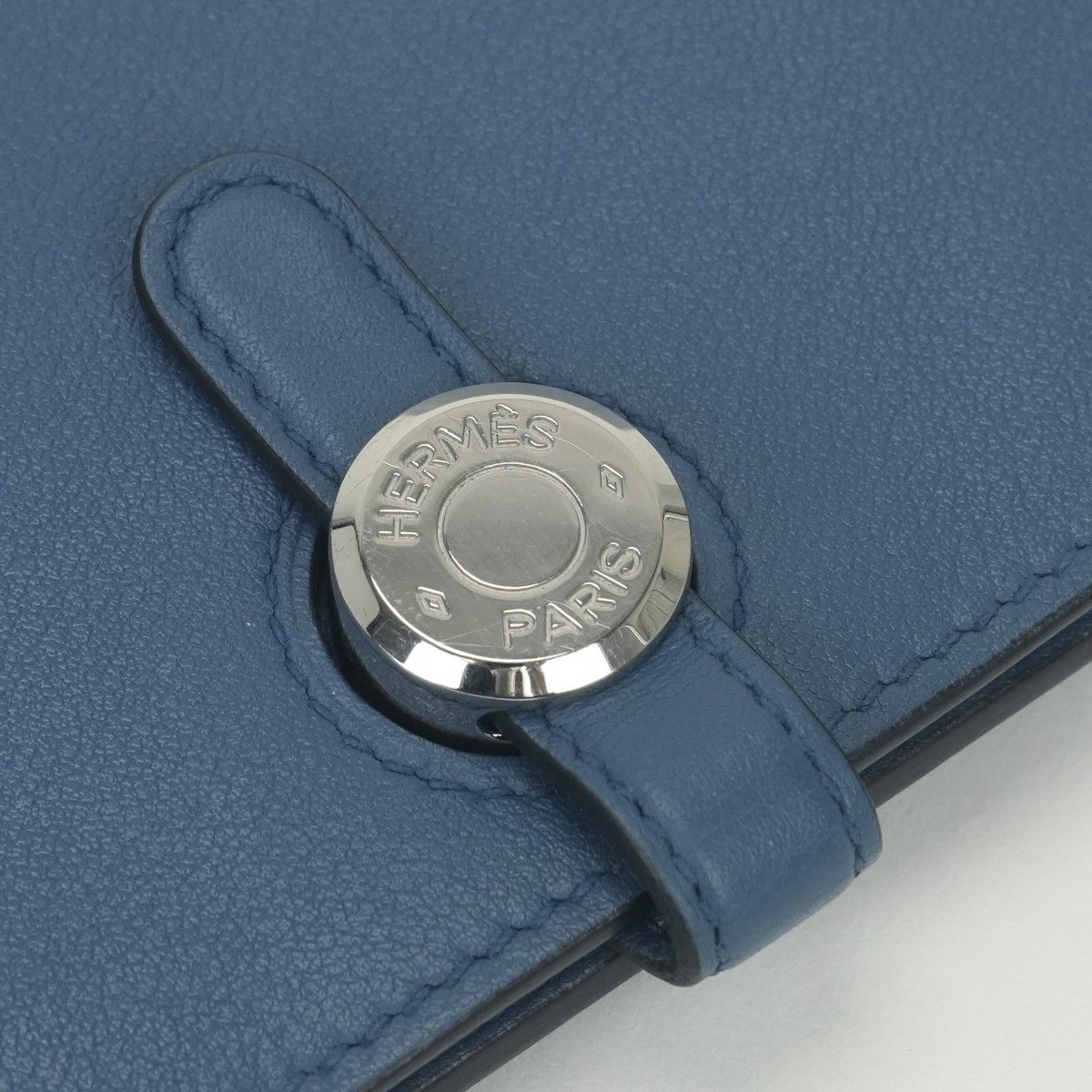エルメス HERMES ドゴンGM ドゴン GM ドゴンデュオ 財布 長財布 ロングウォレット エバーカラー アズール Azur ブルー Blue 青 水色 シルバー金具 エヴァーカラー ポーチ 小銭入れ 最高級美品】エルメス ドゴンGM ブルージーン トゴ デュオ 長財布