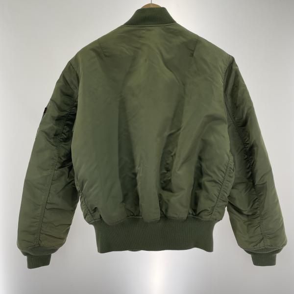 中古】ALPHA MA-1 フライトジャケット サイズL カーキ 0615-00-573