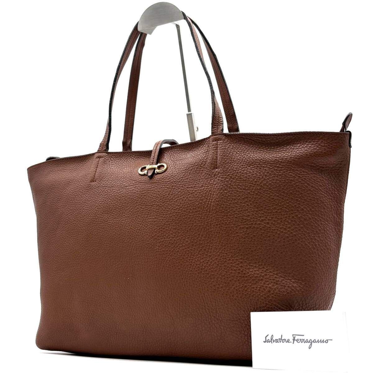 Salvatore Ferragamo サルヴァトーレ フェラガモ ガンチーニ トート 