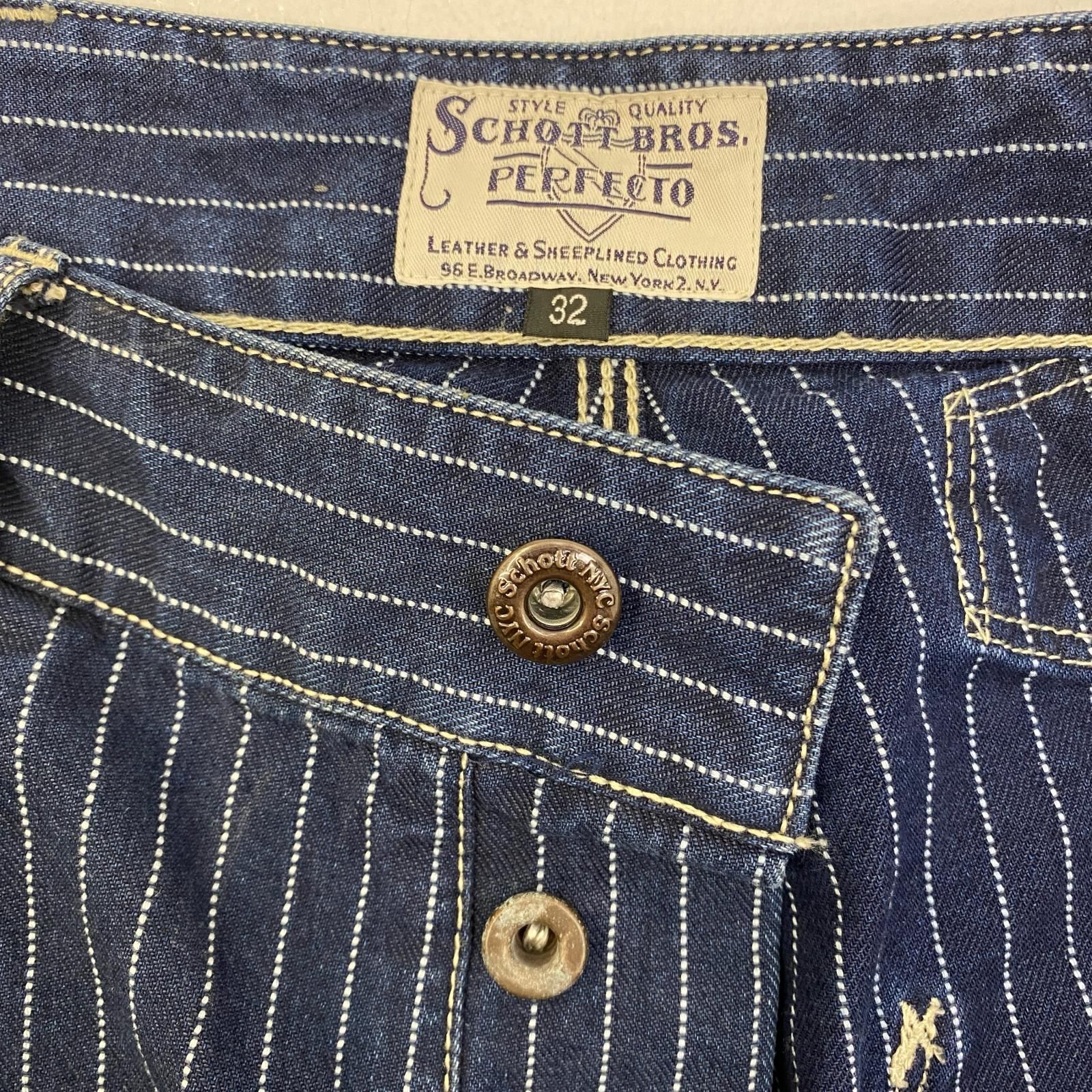 加古川店】 中古 schott | ショット デニムパンツ OLD HICKORY DENIM 
