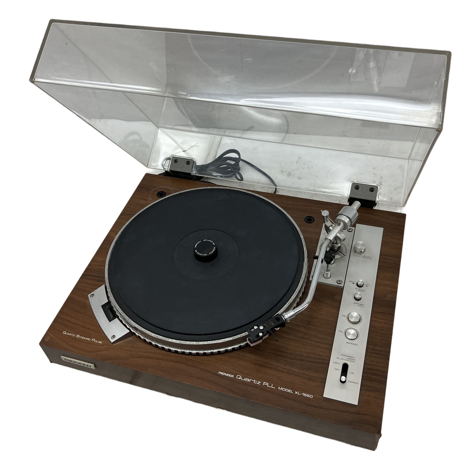 パイオニア レコードプレーヤー pioneer xl-1550 音出し確認済み 