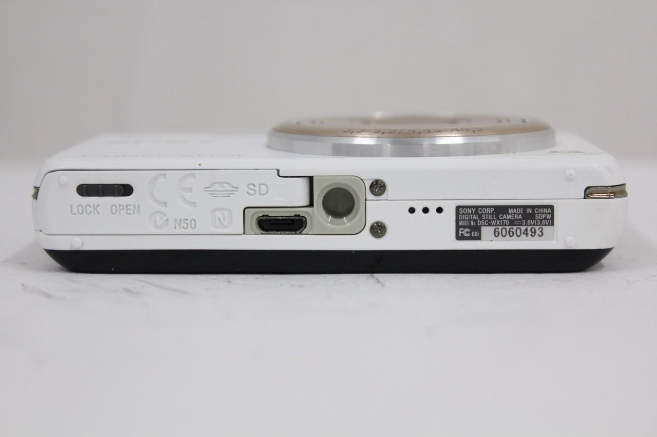 良品】 SONY Cyber-shot DSC-WX170 ホワイト 【公式通販】