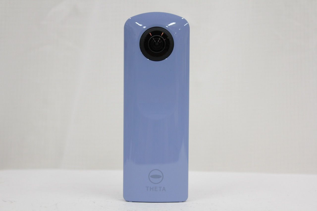 返品保証】 【元箱付き】リコー Ricoh THETA SC2 ブルー ソフトケース