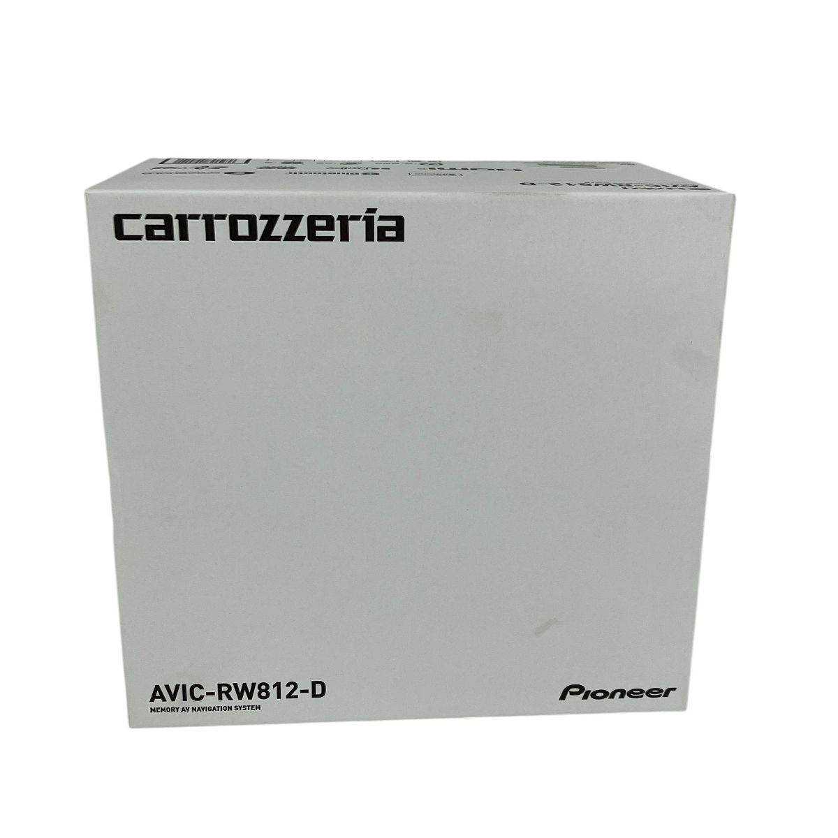Pioneer carrozzeria AVIC-RW812-D カロッツェリア 楽ナビ 7型 