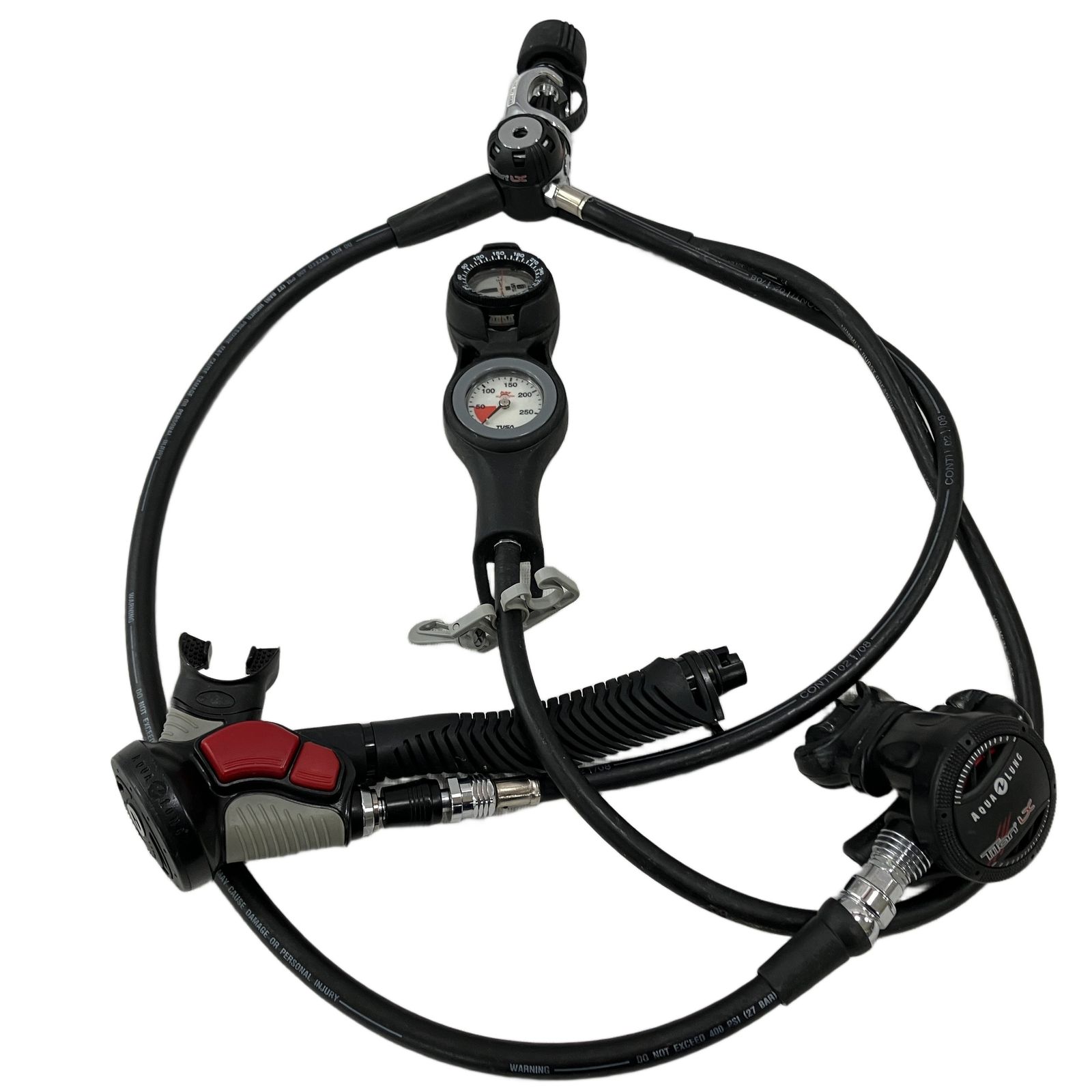 ジャンク AQUALUNG アクアラング レギュレーター TITAN チタン 