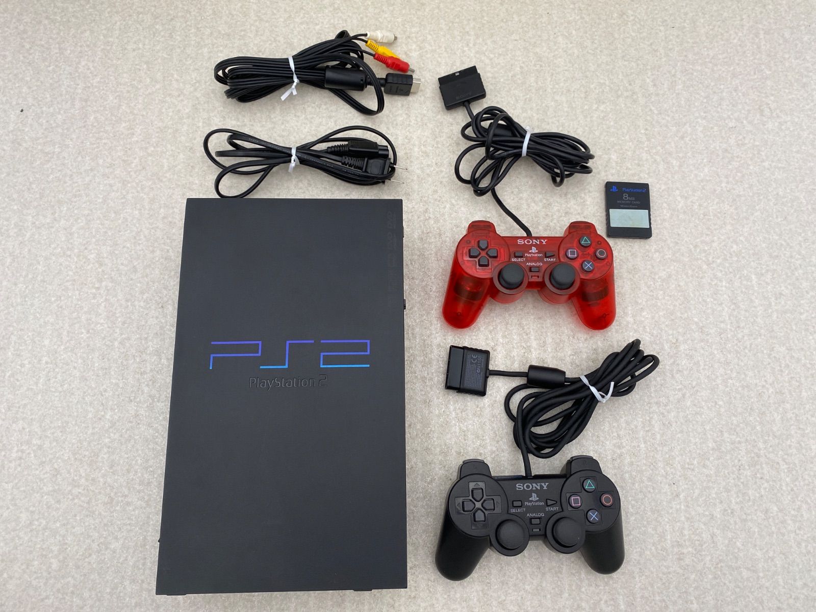最終型 薄型PS2 SCPH -90000 PS2 PlayStation2 本体ブラック 厚型