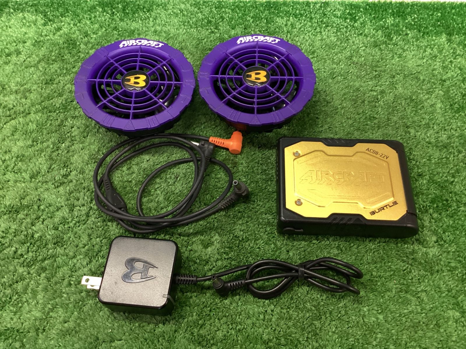 BURTLE(バートル) エアークラフト 空調服 ファン ユニット 22v 