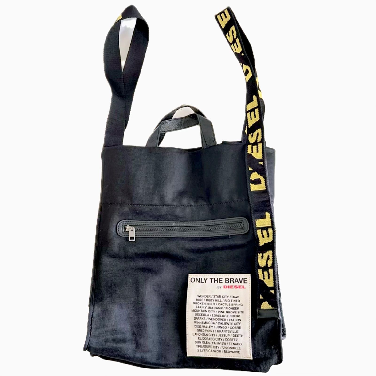 DIESEL ディーゼル メッシュトートバッグ 3way 訳あり - メルカリ